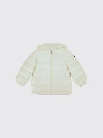 Moncler Babies'  Jacket Kids Color Cream In Animal Print