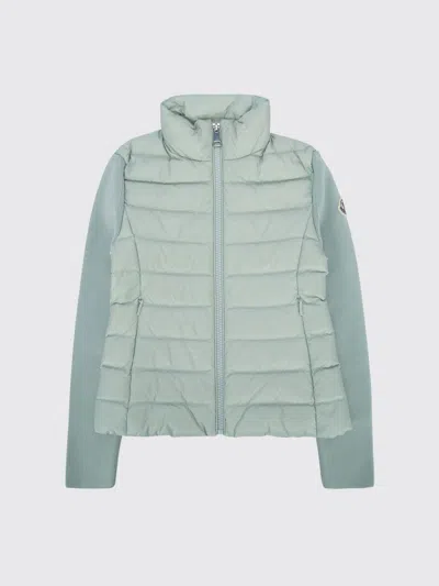 Moncler Kids'  Nylon And Virgin Wool Down Jacket In Gray