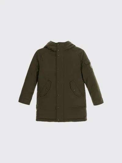 Moncler Jacket Kids Color Military In Green