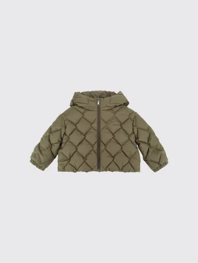 Moncler Babies'  Jacket Kids Color Military In Green