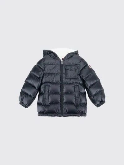 Moncler Babies'  Jacket Kids Color Navy In Blue