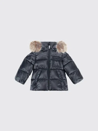 Moncler Babies'  Jacket Kids Color Navy In Blue