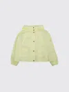 Moncler ジャケット ボーイ カラー イエロー In Gold