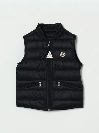 Moncler Jacket Kids  In Black