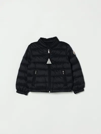 Moncler Jacket Kids  In Black
