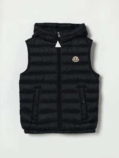 Moncler Jacket Kids  In Blue