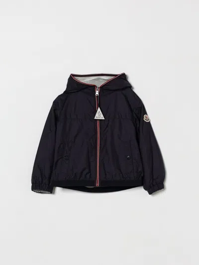 Moncler Babies' Jacket  Kids Color Navy In Blue