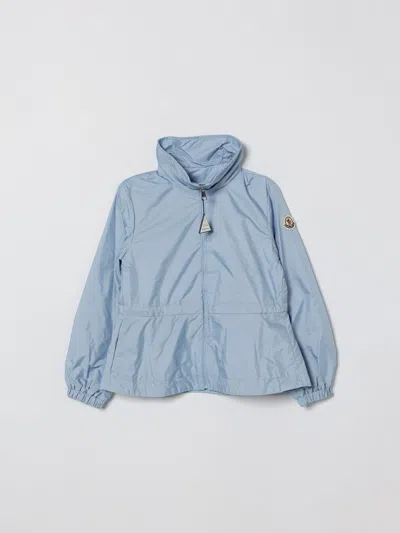 Moncler Jacket Kids  In Blue