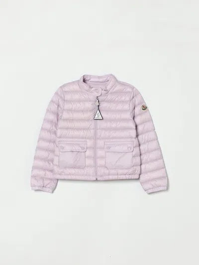 Moncler Jacket Kids  In Purple