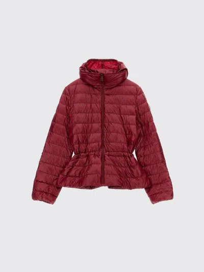 Moncler Jacket Kids  In Red