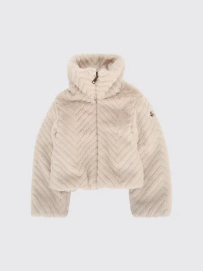 Moncler Jacket Kids In Neutral