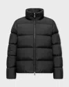Moncler Mauzun Puffer Jackets Black In Black