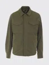 Moncler Raquille Jacket Polyester Blend Collared Design In Green