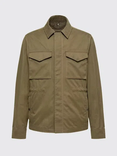 MONCLER MONCLER ROQUILLE REVERSIBLE COTTON BLEND OVERSHIRT