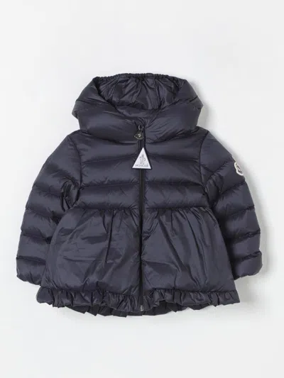 Moncler Kids' Odile Down Puffer Jacket In Navy