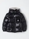 Moncler Jacket  Kids Color Navy In Black