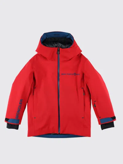 Moncler Jacket  Kids Color Red In Rot