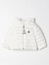Moncler Jacket  Kids Color White In White