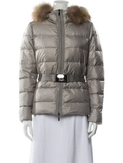 Pre-owned Moncler Jacket In Neutral
