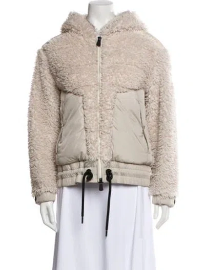Pre-owned Moncler Jacket In Neutral