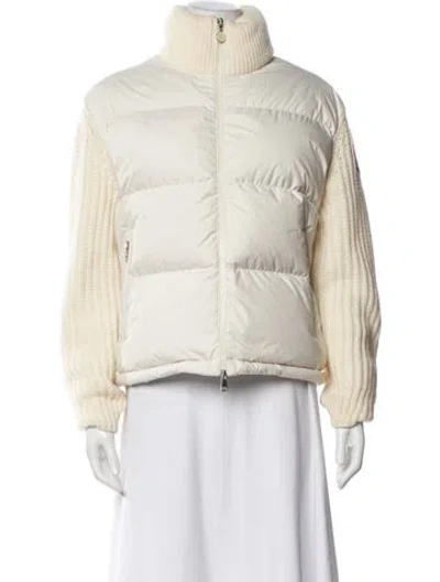 Pre-owned Moncler Jacket In Neutral