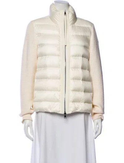 Pre-owned Moncler Jacket In Neutral
