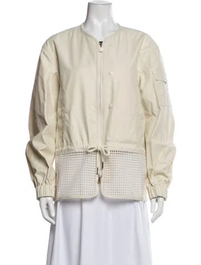 Pre-owned Moncler Jacket In Neutrals
