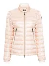 Moncler Grenoble Walibi Pink Polyamide Jacket In Nude & Neutrals