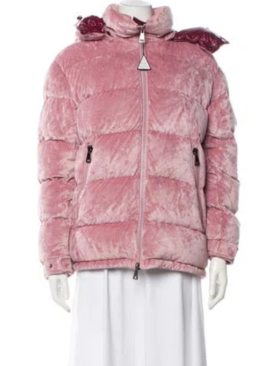 Pre-owned Moncler Jacket In Pink