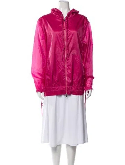 Pre-owned Moncler Jacket In Pink