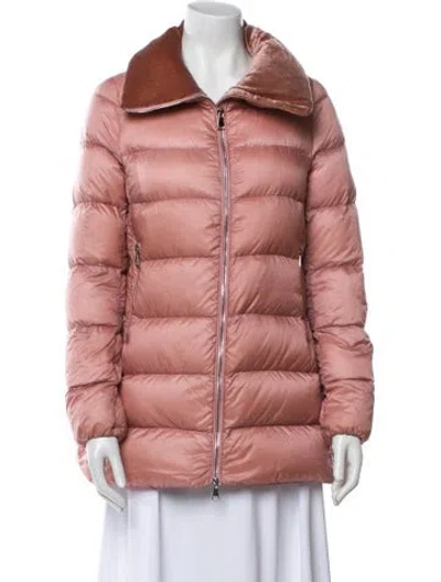 Pre-owned Moncler Jacket In Pink