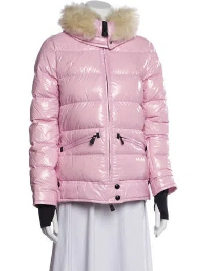 Pre-owned Moncler Jacket In Pink