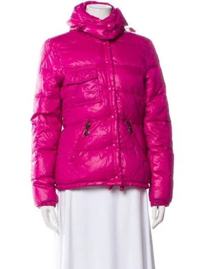 Pre-owned Moncler Jacket In Pink