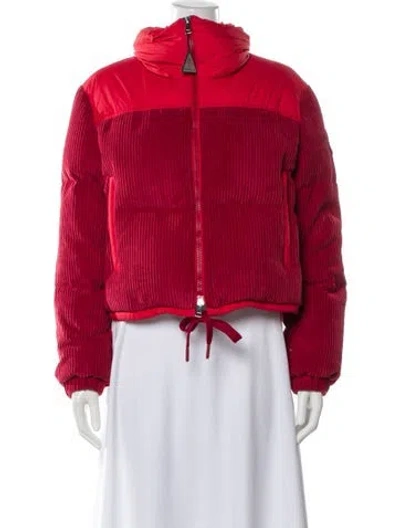 Pre-owned Moncler Jacket In Red
