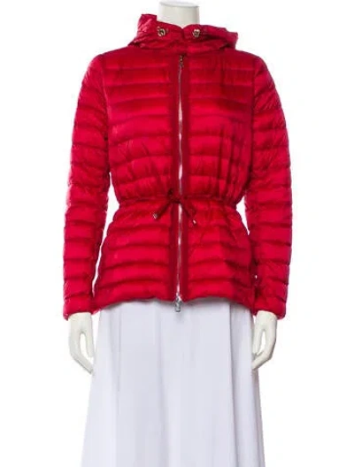 Pre-owned Moncler Jacket In Red