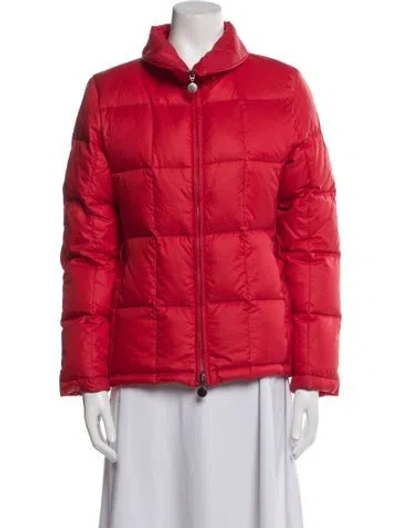 Pre-owned Moncler Jacket In Red