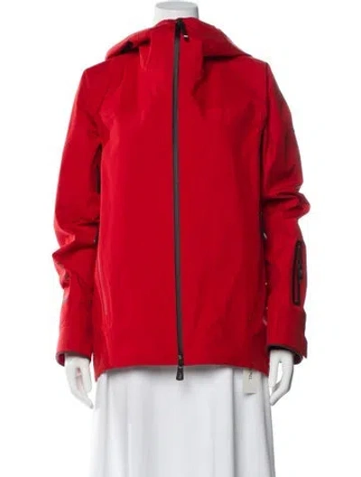 Pre-owned Moncler Jacket In Red