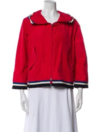 Pre-owned Moncler Jacket In Red