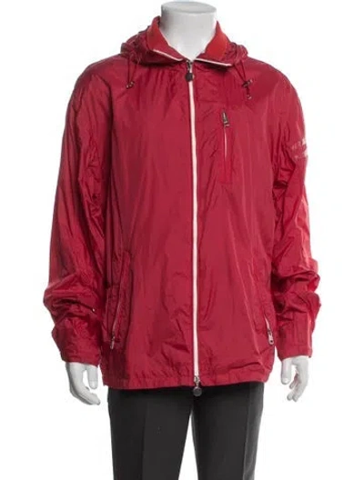 Pre-owned Moncler Jacket In Red