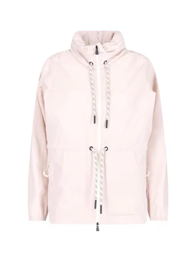 Moncler Jacket "soulare" In Pink