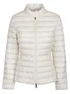 Moncler Short White Igelle Down Jacket Women In White