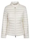 Moncler Short White Igelle Down Jacket Women In White