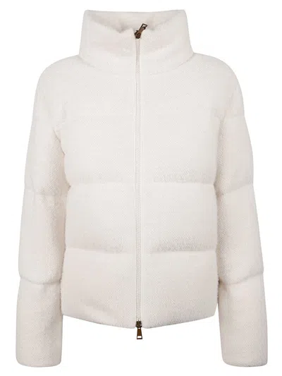 Moncler Jacket In White