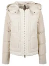 Moncler Ripaelle Down Jacket In White