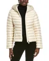 Moncler Beige Igelle Down Jacket In White