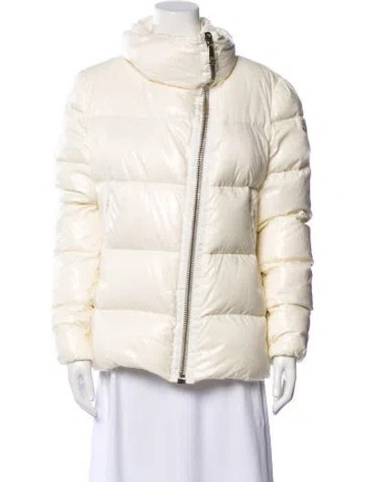 Pre-owned Moncler Jacket In White
