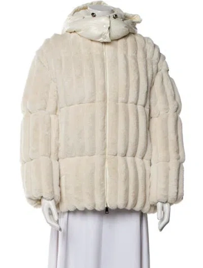 Pre-owned Moncler Jacket In White