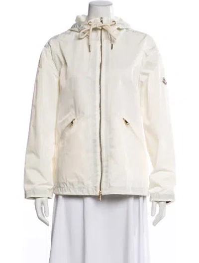 Pre-owned Moncler Jacket In White