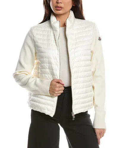Moncler Jacket In White