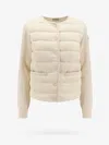 Moncler Jacket In White